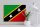 Holzschild Flagge St. Kitts und Nevis 40x30cm Saint Kitts