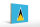 Holzschild Flagge Saint Lucias 40x30cm Flag of Saint Lucia