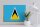 Holzschild Flagge Saint Lucias 40x30cm Flag of Saint Lucia