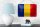 Blechschild Flagge Rumäniens 18x12cm Flag of Romania Dekoration