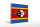 Holzschild Flagge Swasilands 40x30cm Flag of Eswatini