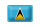 Blechschild Flagge Saint Lucias 18x12cm Flag of Saint Lucia Dekoration
