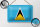 Blechschild Flagge Saint Lucias 18x12cm Flag of Saint Lucia Dekoration