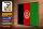 Holzschild Flagge Afghanistans 40x30cm Retro Afghanistan