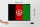 Holzschild Flagge Afghanistans 40x30cm Retro Afghanistan
