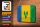 Blechschild Flagge Saint Vincent und Grenadinen 18x12cm Dekoration