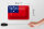 Blechschild Flagge Samoas 18x12cm Flag of Samoa Dekoration