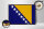 Holzschild Flagge Bosnien und Herzegowina 40x30cm Retro