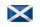 Blechschild Flagge Schottlands 18x12cm Flag of Scotland Dekoration