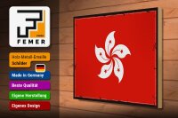 Holzschild Flagge Hongkongs 40x30cm Retro Flag Hong Kong  child