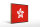 Holzschild Flagge Hongkongs 40x30cm Retro Flag Hong Kong  child