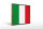 Holzschild Flagge Italiens 40x30cm Retro Flag of Italy