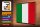 Holzschild Flagge Italiens 40x30cm Retro Flag of Italy