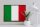 Holzschild Flagge Italiens 40x30cm Retro Flag of Italy