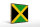 Holzschild Flagge Jamaikas 40x30cm Retro Flag of Jamaica
