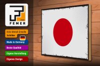 Holzschild Flagge Japans 40x30cm Retro Flag of Japan
