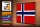 Holzschild Flagge Norwegens 40x30cm Retro Flag Norway
