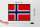 Holzschild Flagge Norwegens 40x30cm Retro Flag Norway