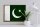 Holzschild Flagge Pakistans 40x30cm Retro Flag of Pakistan