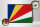 Holzschild Flagge Seychellen 40x30cm Retro Flag Seychelles