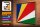 Holzschild Flagge Seychellen 40x30cm Retro Flag Seychelles
