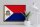 Holzschild Flagge Sint Maartens 40x30cm Retro Sint Maarten