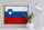 Holzschild Flagge Sloweniens 40x30cm Retro Flag Slovenia