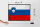 Holzschild Flagge Sloweniens 40x30cm Retro Flag Slovenia