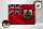 Holzschild Flagge Bermudas 40x30cm Flag of Bermuda Rost
