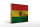 Holzschild Flagge Boliviens 40x30cm Flag of Bolivia Rost
