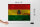 Holzschild Flagge Boliviens 40x30cm Flag of Bolivia Rost