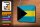 Blechschild Flagge Bahamas 18x12cm Flag of the Bahamas Dekoration