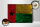 Holzschild Flagge Guinea-Bissau 40x30cm Guinea Rost