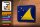 Blechschild Flagge Tokelaus 18x12cm Flag of Tokelau Dekoration