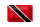 Blechschild Flagge Trinidad und Tobagos 18x12cm Falg Dekoration