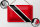 Blechschild Flagge Trinidad und Tobagos 18x12cm Falg Dekoration
