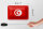 Blechschild Flagge Tunesiens 18x12cm Flag of Tunisia Dekoration