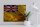 Holzschild Flagge Niue 40x30cm Flag of Niue Rost