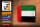 Blechschild Flagge Vereinigten Arabischen Emirate 18x12cm Dekoration