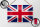 Blechschild Flagge Union Jack 18x12cm Flag United Kingdom Dekoration