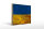 Holzschild Flagge Ukraine 40x30cm Flag of Ukraine Rost