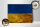 Holzschild Flagge Ukraine 40x30cm Flag of Ukraine Rost