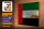 Holzschild Flagge Arabische Emirate 40x30cm Flag Rost