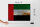 Holzschild Flagge Arabische Emirate 40x30cm Flag Rost