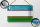 Blechschild Flagge Usbekistans 18x12cm Flag of Uzbekistan Dekoration