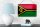 Blechschild Flagge Vanuatus 18x12cm Flag of Vanuatu Dekoration