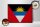 Holzschild Flagge Antigua und Barbuda 40x30cm Flag Vintage