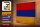 Holzschild Flagge Armenien 40x30cm Flag Armenia Vintage