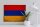 Holzschild Flagge Armenien 40x30cm Flag Armenia Vintage