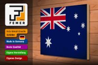 Holzschild Flagge Australien 40x30cm Australia Vintage